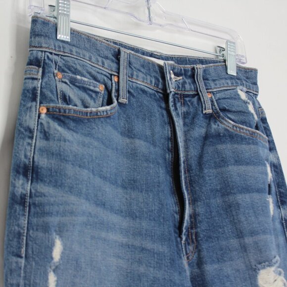 Mother Denim High Waisted Study Hover
Straight Leg Jeans Distressed Size 27 - Picture 6 of 15